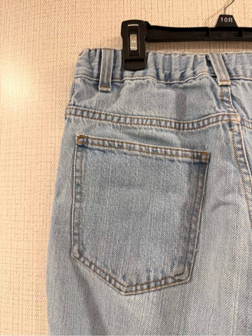 Faded Glory Light Blue Straight-Leg Women's Jeans - Picture 9 of 12